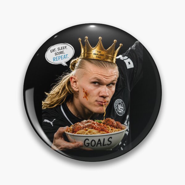 Item preview, Erling Haaland king designed and sold by SMARTKIT  DESIGNAGENCY.