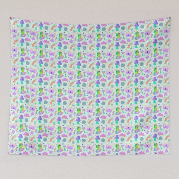 Item preview, Pastel Magic Glitch Aesthetic Pattern designed and sold by lydiadesign.