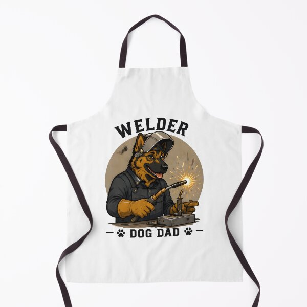 Item preview, Welder Dog Dad German Shepherd Funny Welding Gift designed and sold by PixelForge11.