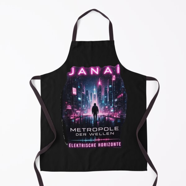 Item preview, JANAI – Metropole der Wellen | Cyberpunk Synthwave Neon City designed and sold by CraigDesignWork.