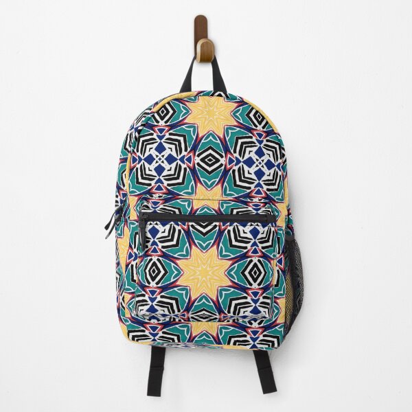 Item preview, Colorful Geometric Star Pattern with Bold Abstract Shapes designed and sold by SweetLilith.