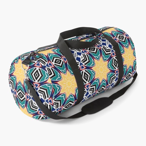 Item preview, Colorful Geometric Star Pattern with Bold Abstract Shapes designed and sold by SweetLilith.