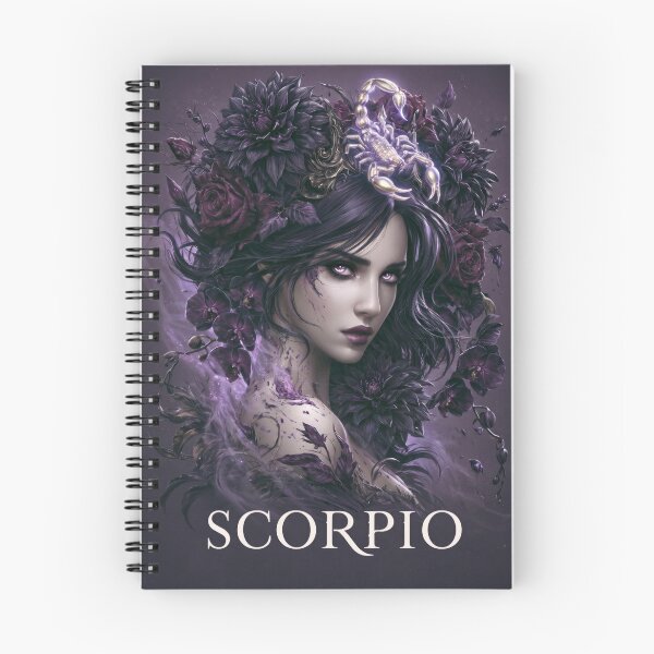 Item preview, Scorpio Zodiac Goddess Dark Astrology Fantasy Art  designed and sold by MythicMood.
