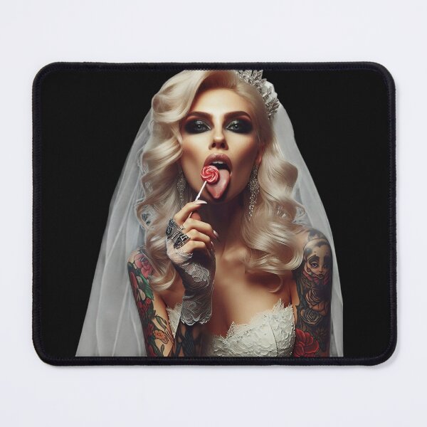 Item preview, Gothic Bride Tasting Crimson Candy designed and sold by Voodoo Store Paranormal Collections.