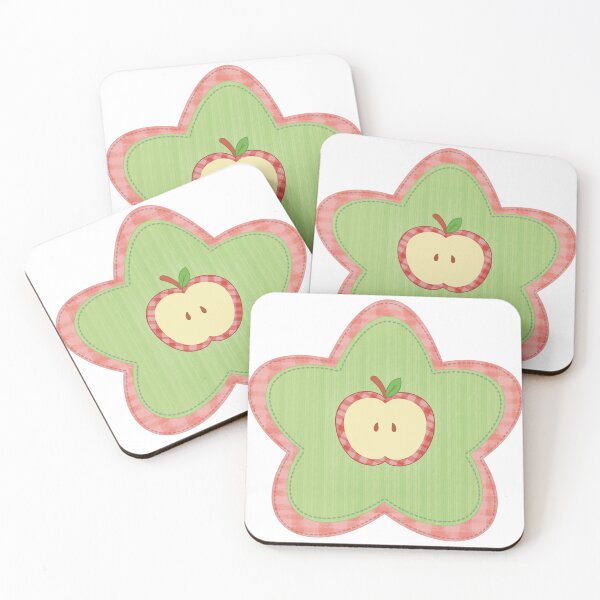 Item preview, Whimsical star with apple designed and sold by TinyTrinketsNL.