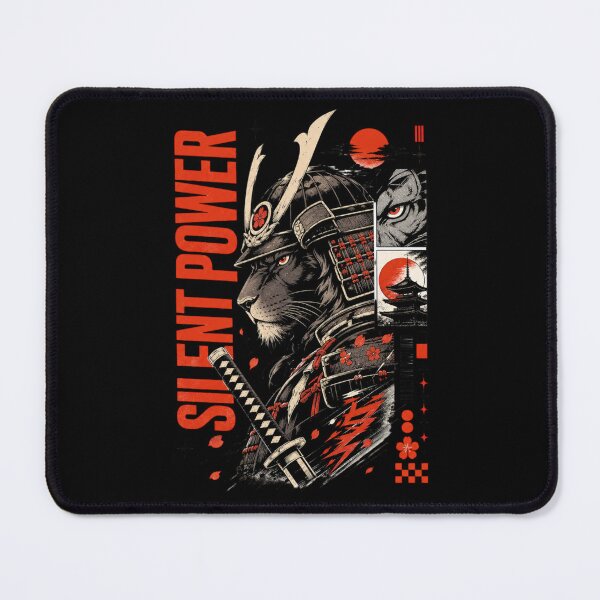 Item preview, Samurai Lion Silent Power Warrior designed and sold by Belarte.shop.