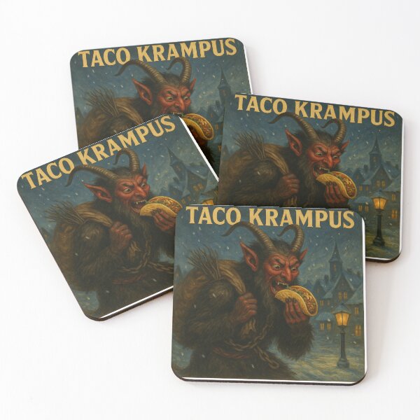 Item preview, Taco Krampus Christmas Humor designed and sold by Absurd Cult Co..