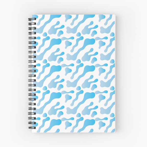 Item preview, Modern abstract pattern with fluid organic shapes in gradient colors designed and sold by AlicinaM.