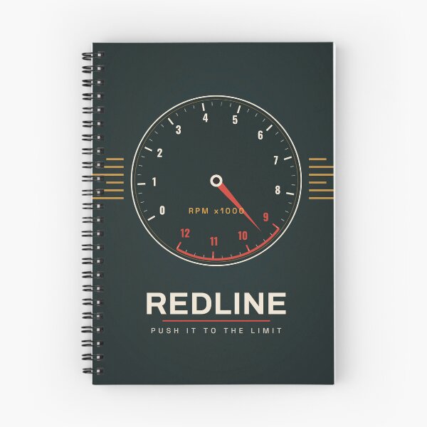 Item preview, Redline – Retro Tachometer Racing Poster designed and sold by SokolPrint.