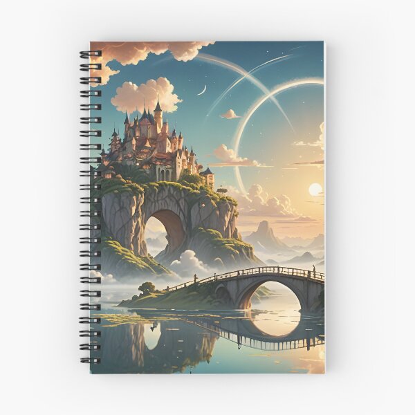 Item preview, Cloud Bridge – Floating Islands Fantasy Landscape designed and sold by LittleBigGifts.