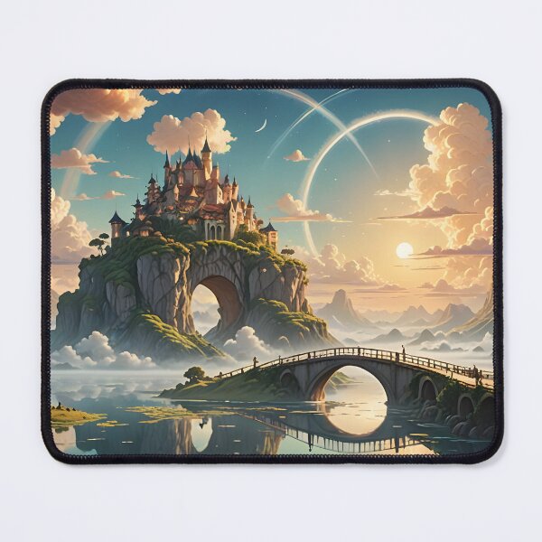 Item preview, Cloud Bridge – Floating Islands Fantasy Landscape designed and sold by LittleBigGifts.