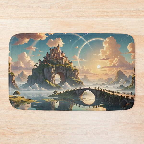 Item preview, Cloud Bridge – Floating Islands Fantasy Landscape designed and sold by LittleBigGifts.