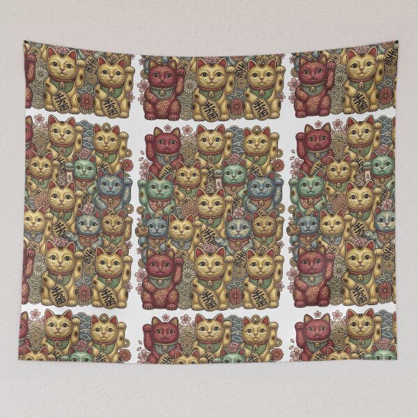 Item preview, Japanese figure – maneki neko designed and sold by snoWorkshop.