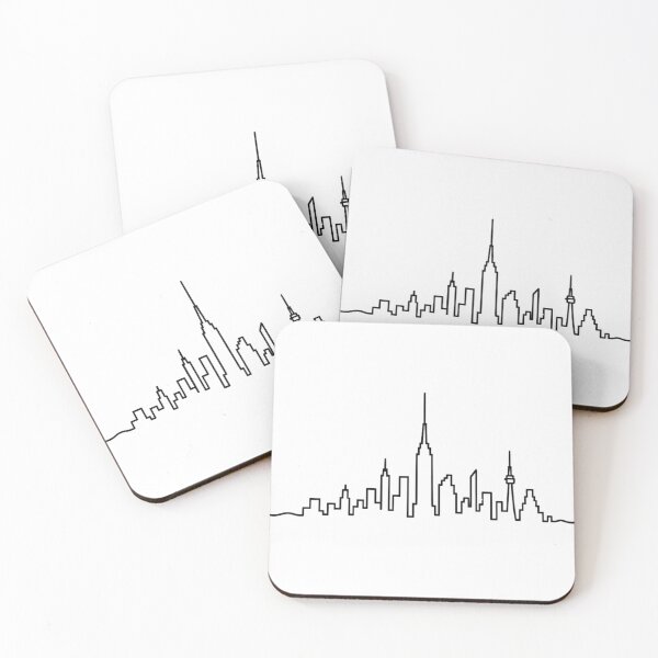 Item preview, Minimal Skylines | City Skyline designed and sold by Little Moments Co..