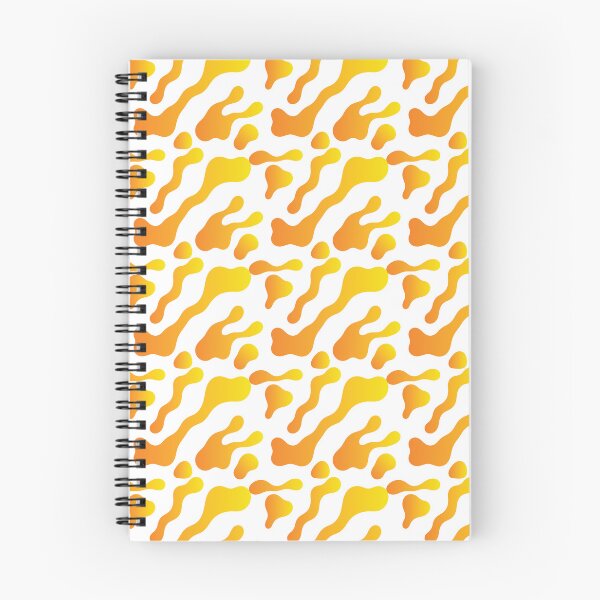 Item preview, Modern abstract pattern with fluid organic shapes in gradient colors designed and sold by AlicinaM.