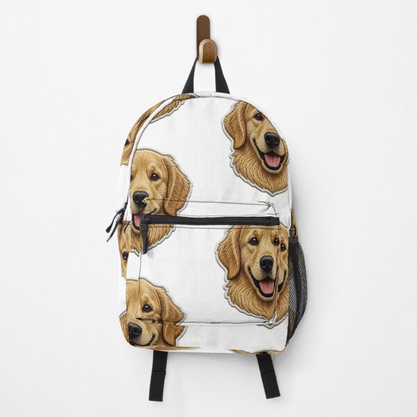 Item preview, Embroidered Golden Retriever Patch Cute Dog Head designed and sold by Abdelillah10.