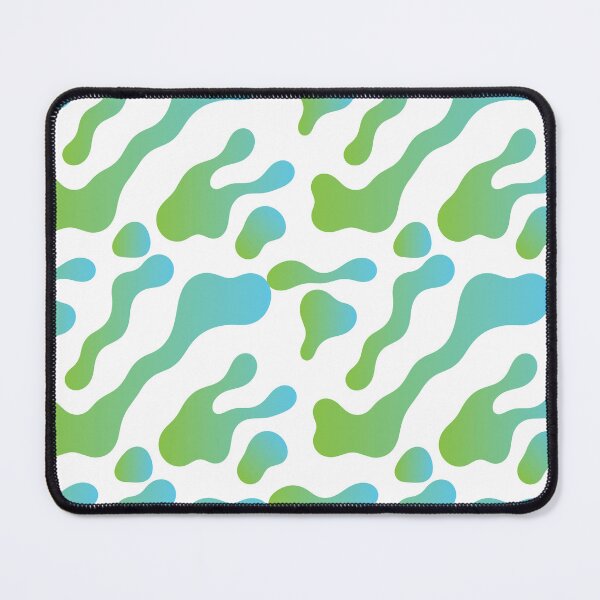 Item preview, Modern abstract pattern with fluid organic shapes in gradient colors designed and sold by AlicinaM.