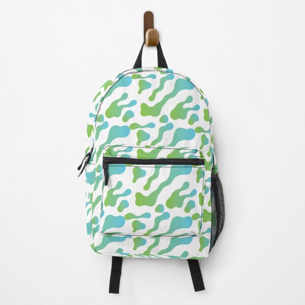 Item preview, Modern abstract pattern with fluid organic shapes in gradient colors designed and sold by AlicinaM.