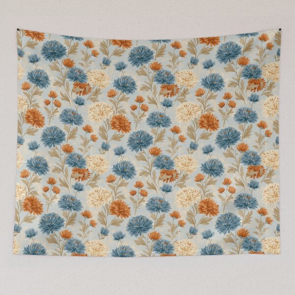 Item preview, Lush Chrysanthemum Floral  - Birth Flower Pattern  - Father'S Day Gift Ideas designed and sold by RoyalStarsPatts.