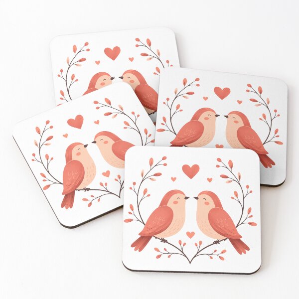Item preview, Love Birds designed and sold by cat-and-pigeon.