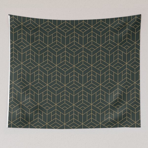 Item preview, Luxury geometric bronze pattern, modern abstract decor design designed and sold by Aurum-design.