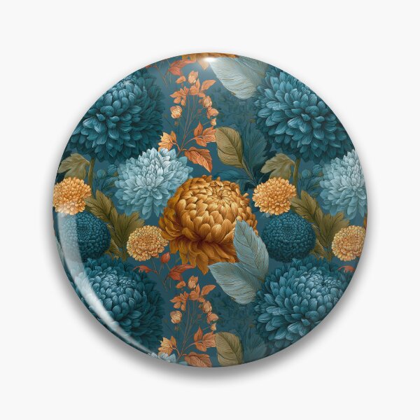 Item preview, Wild Chrysanthemum Print  - Birthday Flower Pattern  - Fathers Day Ideas designed and sold by RoyalStarsPatts.