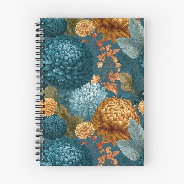 Item preview, Wild Chrysanthemum Print  - Birthday Flower Pattern  - Fathers Day Ideas designed and sold by RoyalStarsPatts.