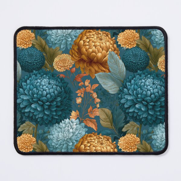 Item preview, Wild Chrysanthemum Print - Birthday Flower Pattern - Fathers Day Ideas designed and sold by RoyalStarsPatts.