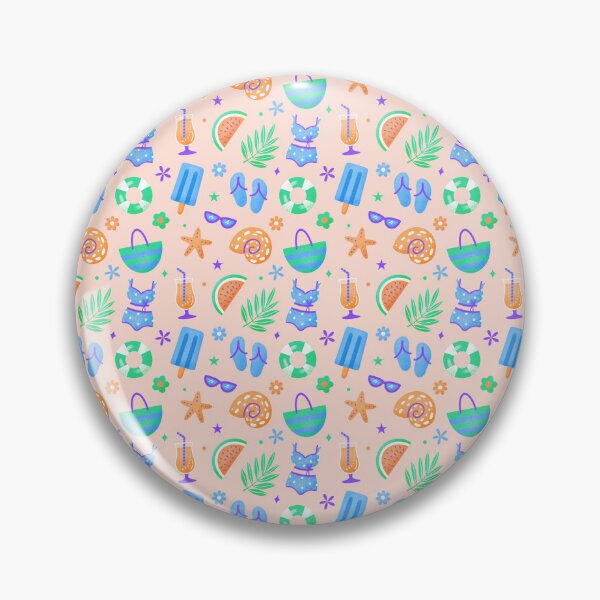 Item preview, Dreamy Summer Beach Vacation Pattern designed and sold by lydiadesign.