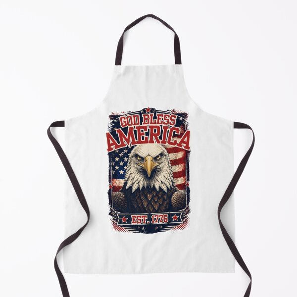 Item preview, God Bless America Eagle EST 1776 Patriotic American Flag designed and sold by Abdelillah10.