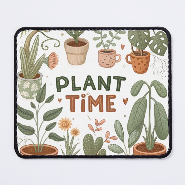 Item preview, Cute Houseplant Lover Illustration designed and sold by KHCreative2025.