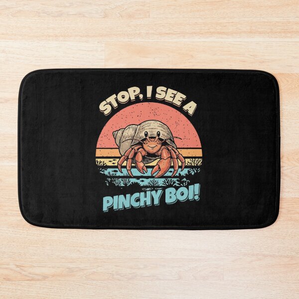 Item preview, Funny Crab Lover Ocean Aquarium Pinchy Boi Hermit Crab designed and sold by DSWShirts.