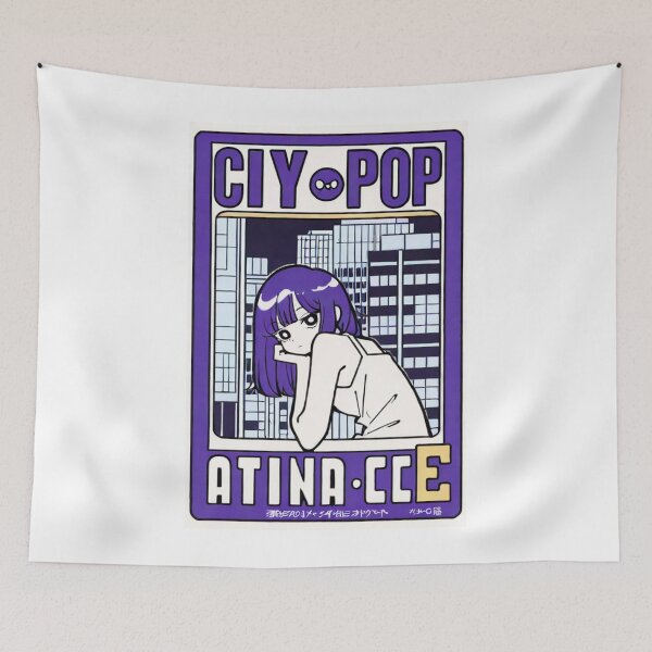 Item preview, Art - City Pop Inspired Illustration, Evocation of the 1980s designed and sold by AnimeShin.