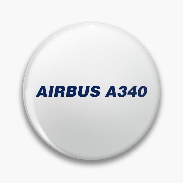 Item preview, Airbus A340 Text Sticker designed and sold by Aviation Sticker Shop.