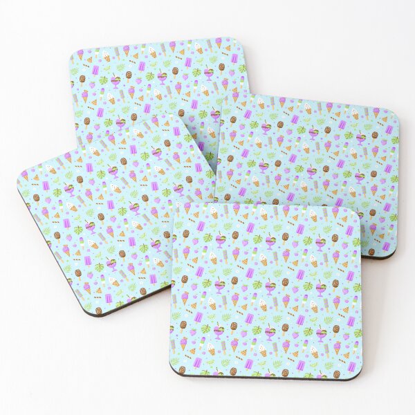 Item preview, Pastel Summer Ice Cream Pattern – Cute Seamless Design designed and sold by lydiadesign.