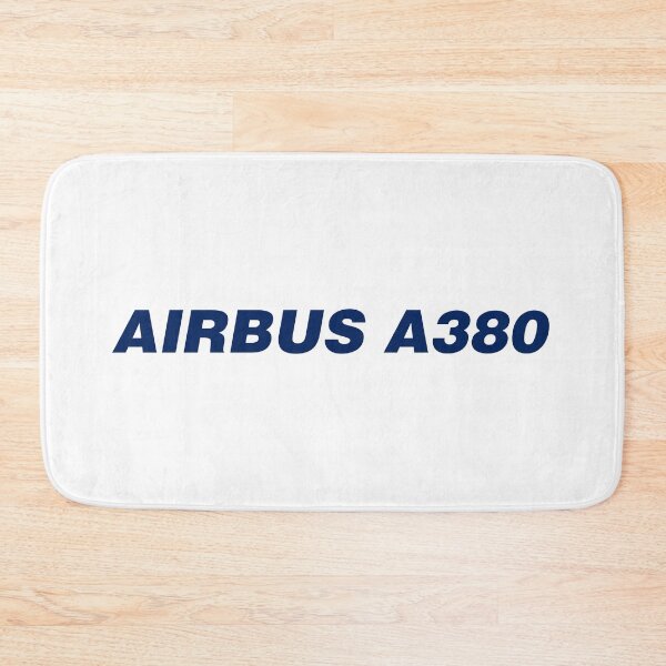 Item preview, Airbus A380 Text Sticker designed and sold by Aviation Sticker Shop.