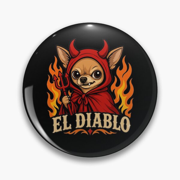 Item preview, Funny Chihuahua El Diablo Cute Little Devil Mom Dad designed and sold by clothesy7.