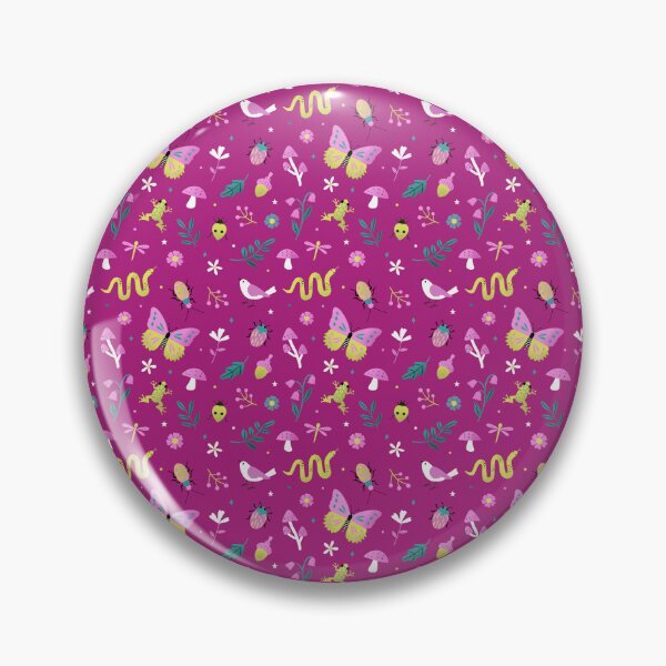 Item preview, Whimsical Nature Forest Creatures Pattern designed and sold by lydiadesign.