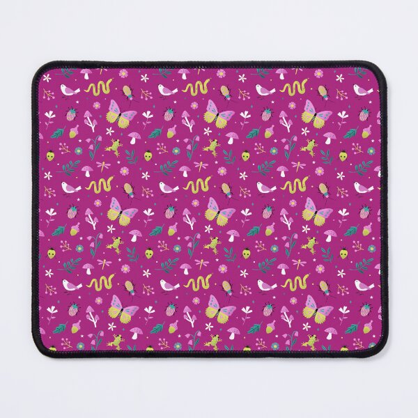 Item preview, Whimsical Nature Forest Creatures Pattern designed and sold by lydiadesign.