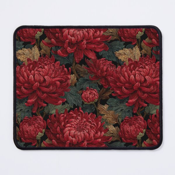 Item preview, Whimsical Chrysanthemum Print  - Flower Bouquet Pattern  - Gift Ideas For Mom designed and sold by RoyalStarsPatts.
