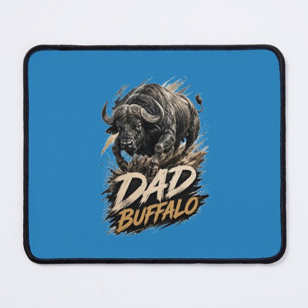 Item preview, Dad Buffalo – Bold Buffalo Illustration for Proud Fathers designed and sold by annenambiro.