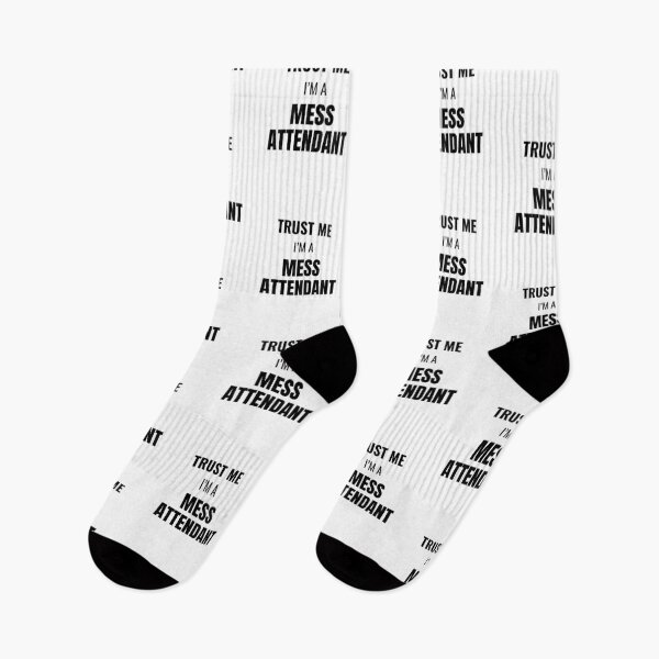 Item preview, Trust Me I'm a Mess Attendant (Black) designed and sold by ShipCrewNation.