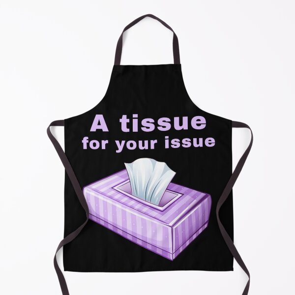 Item preview, A Tissue for Your Issue - Funny Sarcastic Tissue Box Pun Humor designed and sold by SidTastic .