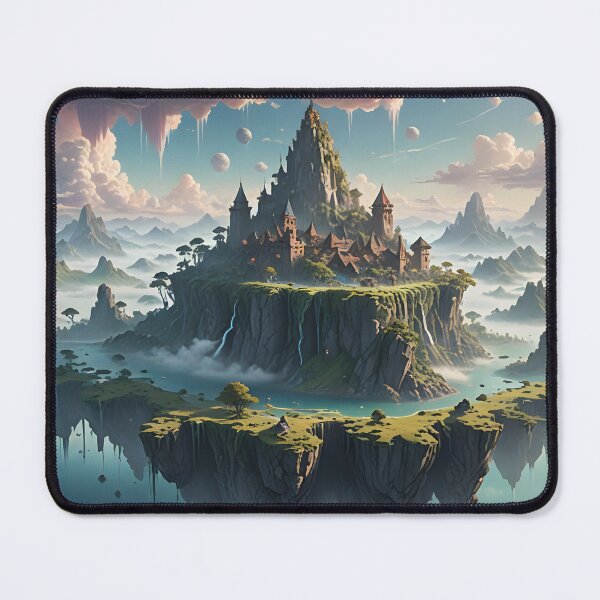 Item preview, Cloud Archipelago 2 – Ethereal Floating Islands Fantasy Art designed and sold by LittleBigGifts.