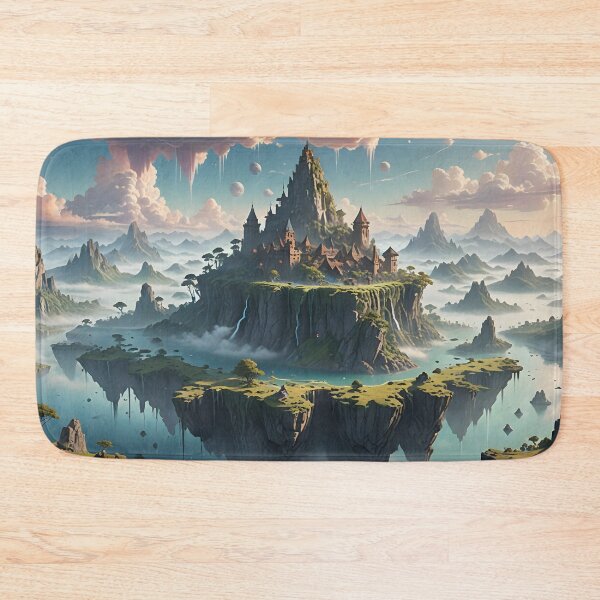 Item preview, Cloud Archipelago 2 – Ethereal Floating Islands Fantasy Art designed and sold by LittleBigGifts.