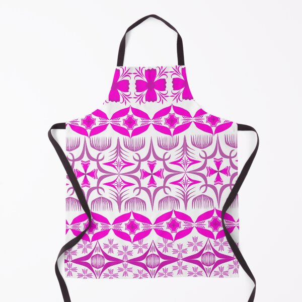 Item preview, Vibrant Pink Floral Ornament Seamless Border Pattern for Textile, Wrapping Paper and Surface Design designed and sold by Ei-Ei.