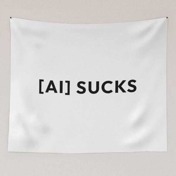 Item preview, AI Sucks designed and sold by odkocreative.