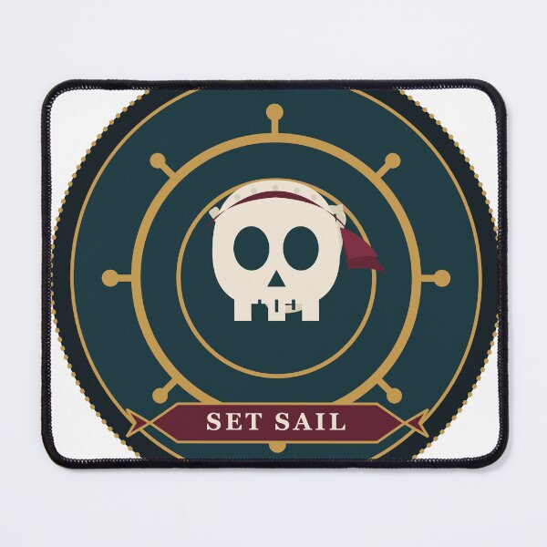 Item preview, Piratecore Gothic Skull Compass Set Sail Emblem designed and sold by AHK18.