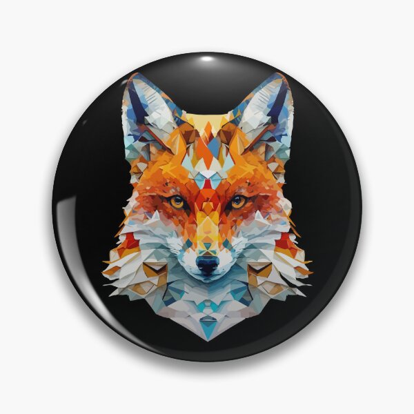 Artikelvorschau, Cooler, bunter Fuchs entworfen und verkauft von Twosided.
