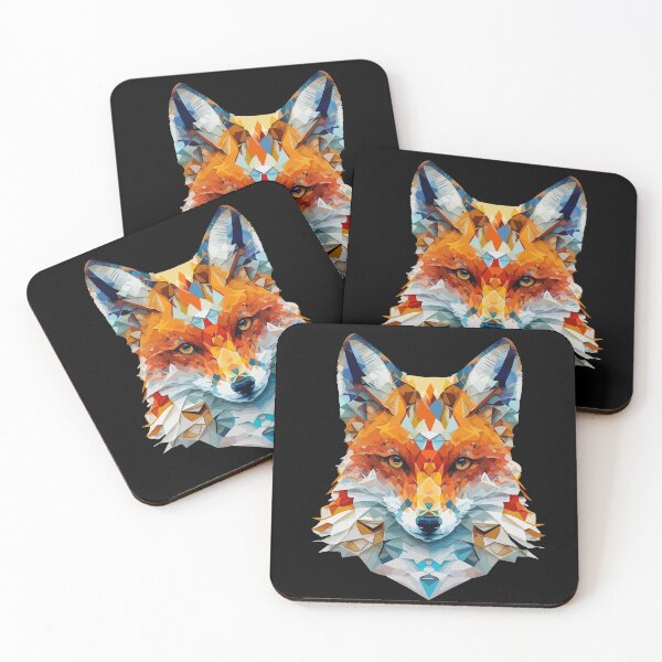 Item preview, Cool Colorful Fox designed and sold by Twosided.